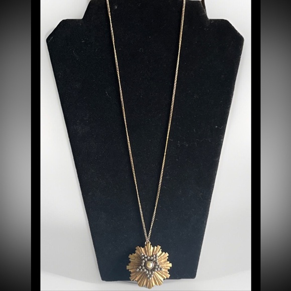 Vintage Jewelry Set~ Steampunk~Mixed Metals~Rhinestones~Pearls - Picture 12 of 13